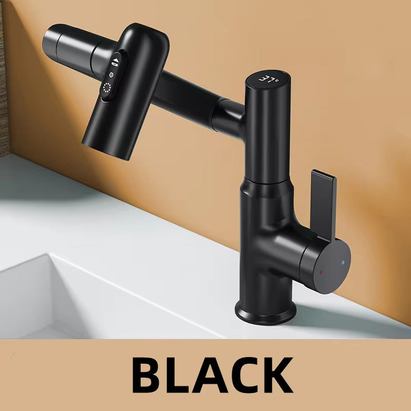 Multi-Function Digital Display LED Basin Faucet 